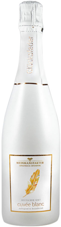 Glücksfeder Sekt trocken Cuvée blanc