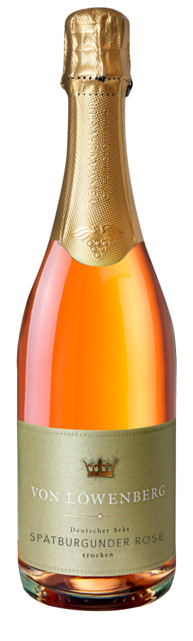 Spätburgunder Rosé Sekt trocken von Löwenberg