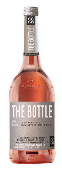 Lemberger & Muskattrollinger Rosé Qw "The Bottle" (Mehrweg) Lemberger & Muskattrollinger Rosé Qw "The Bottle" (Mehrweg)