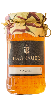 Weingelee rosé mit Pepperoni 225 g Weingelee rosé mit Pepperoni 225 g