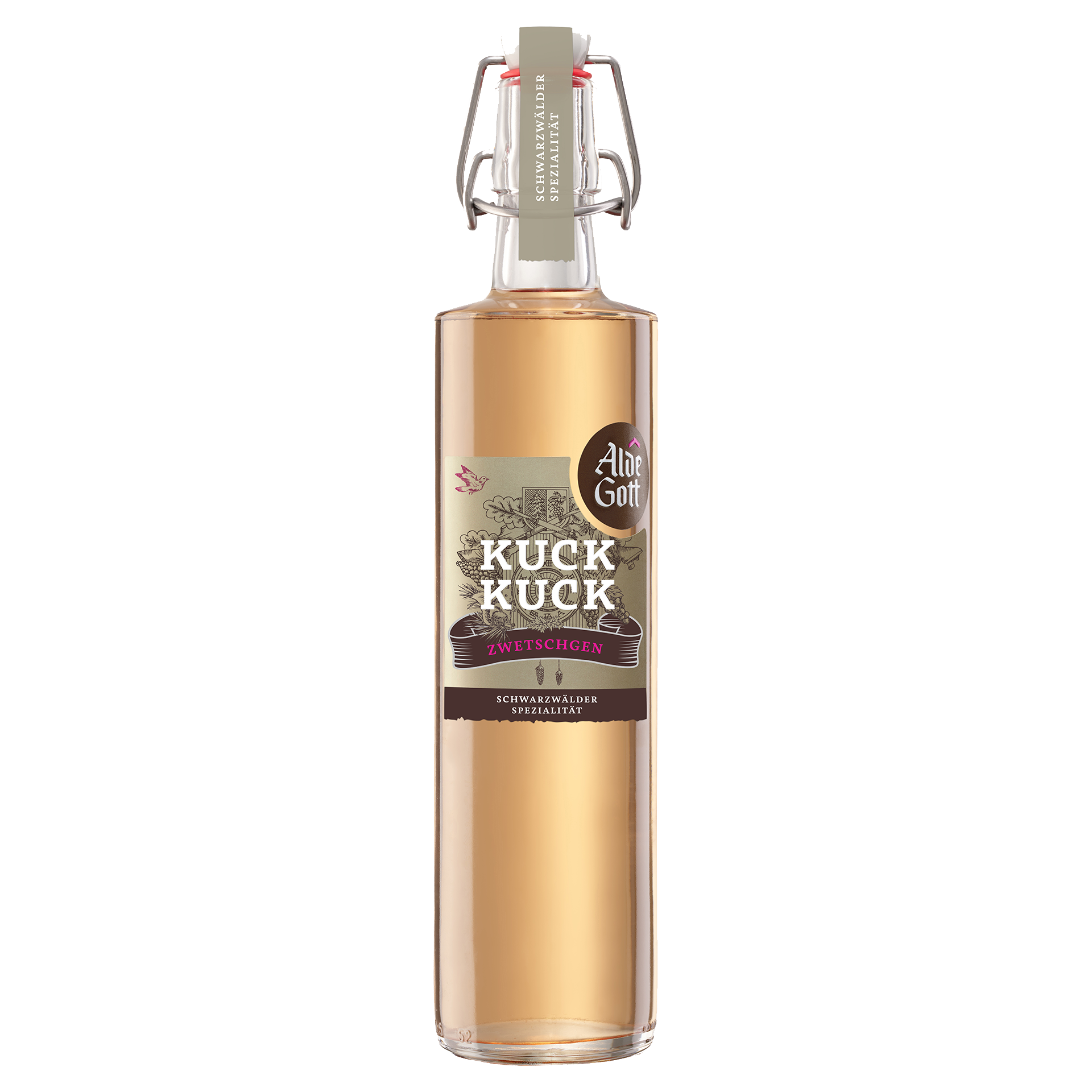 Kuck Kuck Zwetschgen, Spirituose 38%