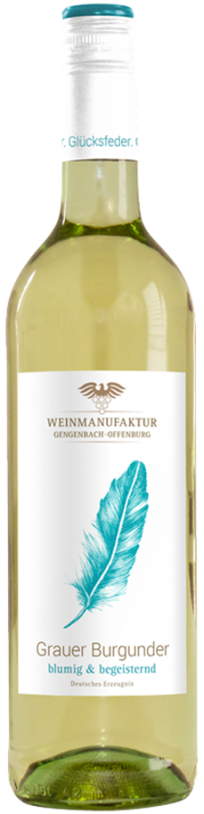Grauburgunder Qw feinherb Glücksfeder