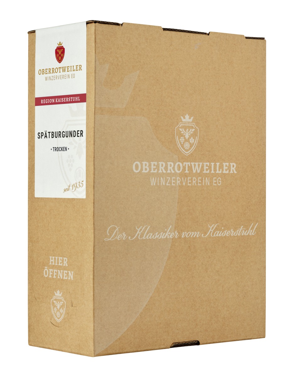 Bag in Box Spätburgunder Rotwein Qw trocken 3 L Bag in Box Spätburgunder Rotwein Qw trocken 3 L