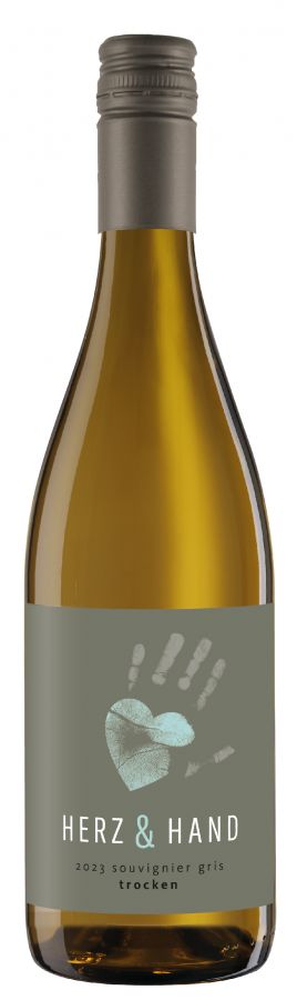 Souvignier gris Qw trocken "Herz & Hand" Souvignier gris Qw trocken "Herz & Hand"
