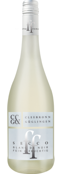 Secco Blanc de Noirs fein & fruchtig Qualitätsperlwein bA trocken Secco Blanc de Noirs fein & fruchtig Qualitätsperlwein bA trocken