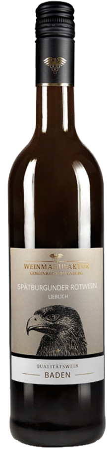 Spätburgunder Rotwein Qw lieblich "Klassik"