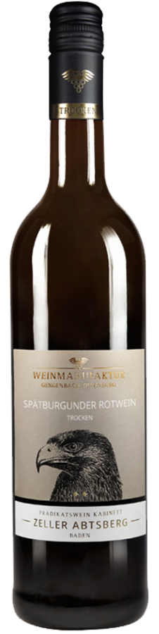 Spätburgunder Rotwein Kabinett trocken Zeller Abtsberg Spätburgunder Rotwein Kabinett trocken Zeller Abtsberg
