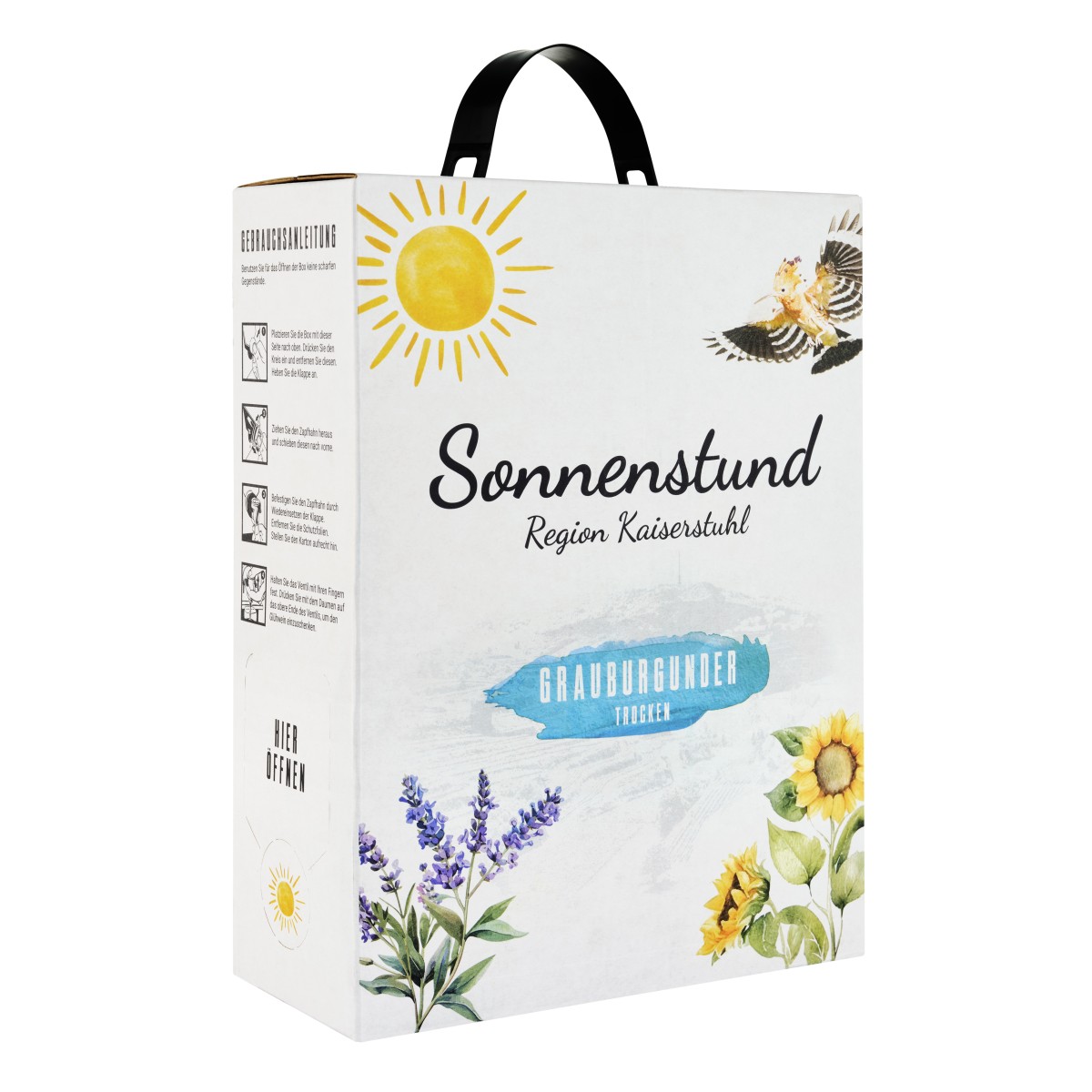 Bag in Box Grauburgunder Qw trocken 3 L "SONNENSTUND"