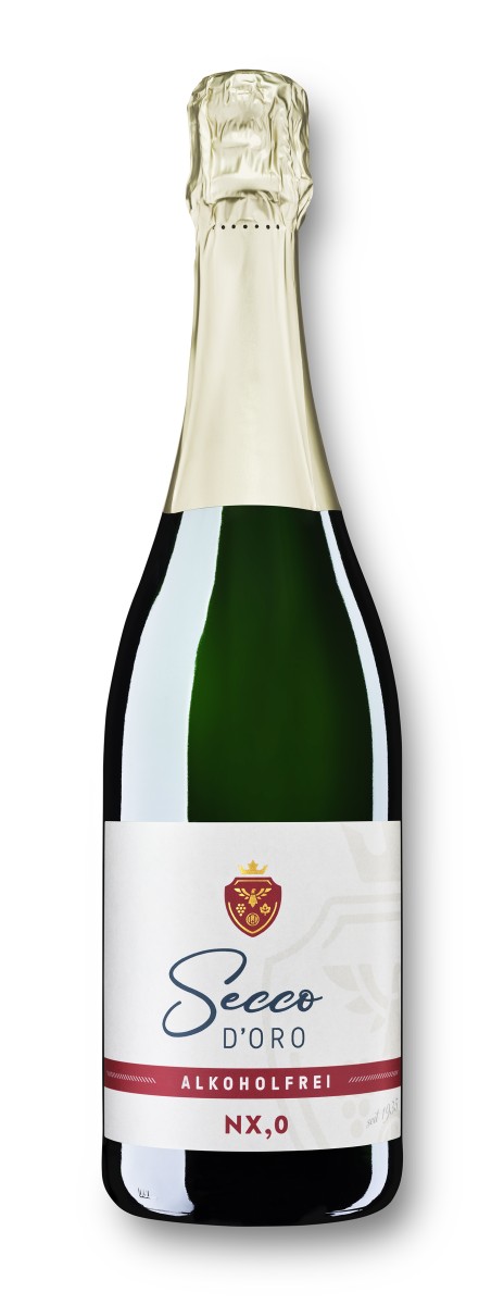 Secco NX,0 "Schäumendes Getränk aus entalkoholisiertem Wein" Secco NX,0 "Schäumendes Getränk aus entalkoholisiertem Wein"