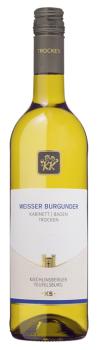 Weißburgunder Kabinett trocken Kiechlinsberger Teufelsburg Weißburgunder Kabinett trocken Kiechlinsberger Teufelsburg