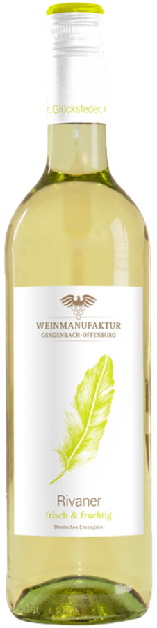 Rivaner Qw feinherb Glücksfeder