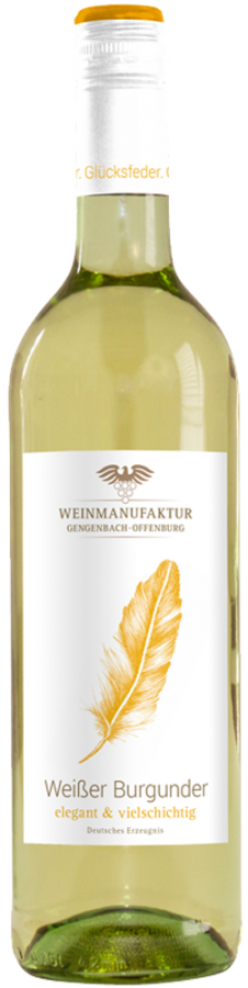 Weißburgunder Qw feinherb Glücksfeder Weißburgunder Qw feinherb Glücksfeder