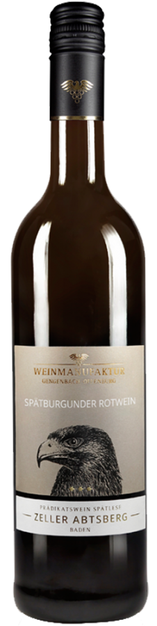 Spätburgunder Rotwein Spätlese Zeller Abtsberg  