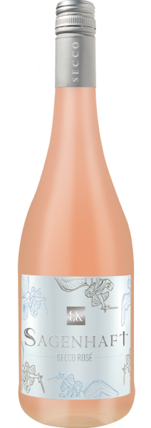 Secco rosé "Sagenhaft" Qualitätsperlwein bA trocken Secco rosé "Sagenhaft" Qualitätsperlwein bA trocken