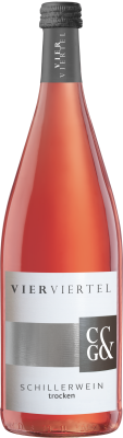 Schillerwein Qw trocken 1 l VierViertel Schillerwein Qw trocken 1 l VierViertel