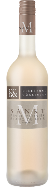 Pinot Meunier blanc de noir Qw trocken Sankt M. Pinot Meunier blanc de noir Qw trocken Sankt M.