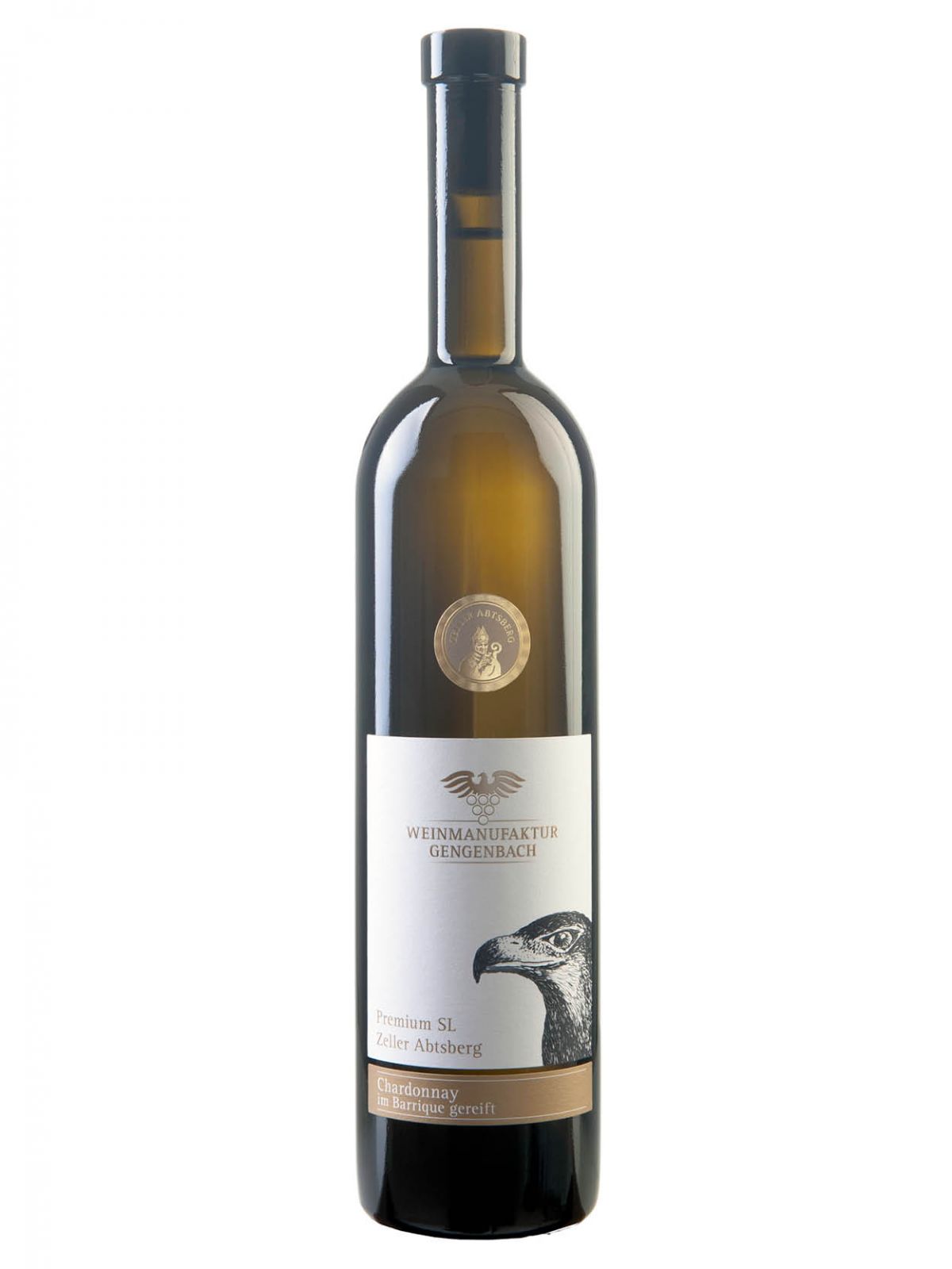 Chardonnay Qw trocken Barrique "Premium SL" Zeller Abtsberg