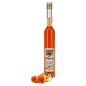 Roter Weinbergpfirsichlikör 20 % 0,5 l