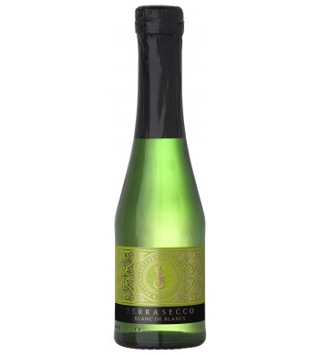 Blanc de Blanc Qualitätsperlwein bA trocken 0,2 l Terra Secco