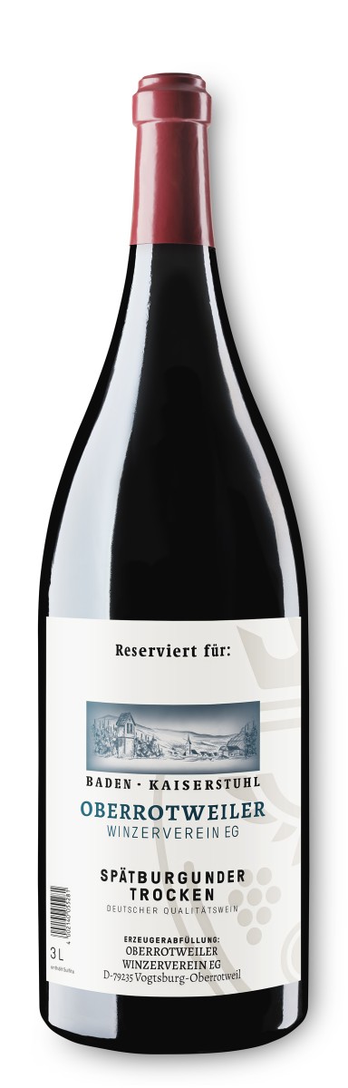 Spätburgunder Rotwein Qw trocken Oberrotweiler 3,0 l Spätburgunder Rotwein Qw trocken Oberrotweiler 3,0 l