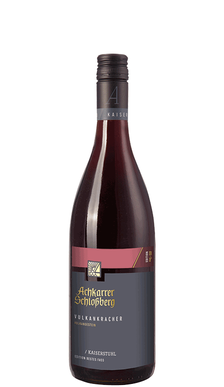 Vulkankracher Rotwein Cuvée Qw feinherb Bestes Fass Vulkankracher Rotwein Cuvée Qw feinherb Bestes Fass